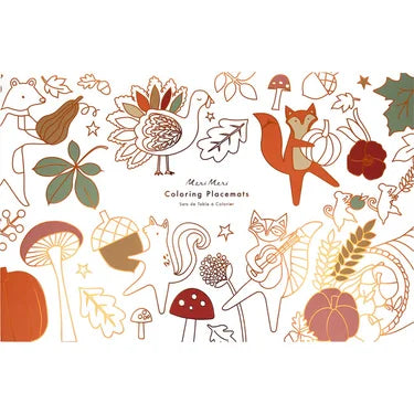 Thanksgiving Coloring Placemats
