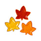 Harvest Cute Leaf Shaped Plate Set