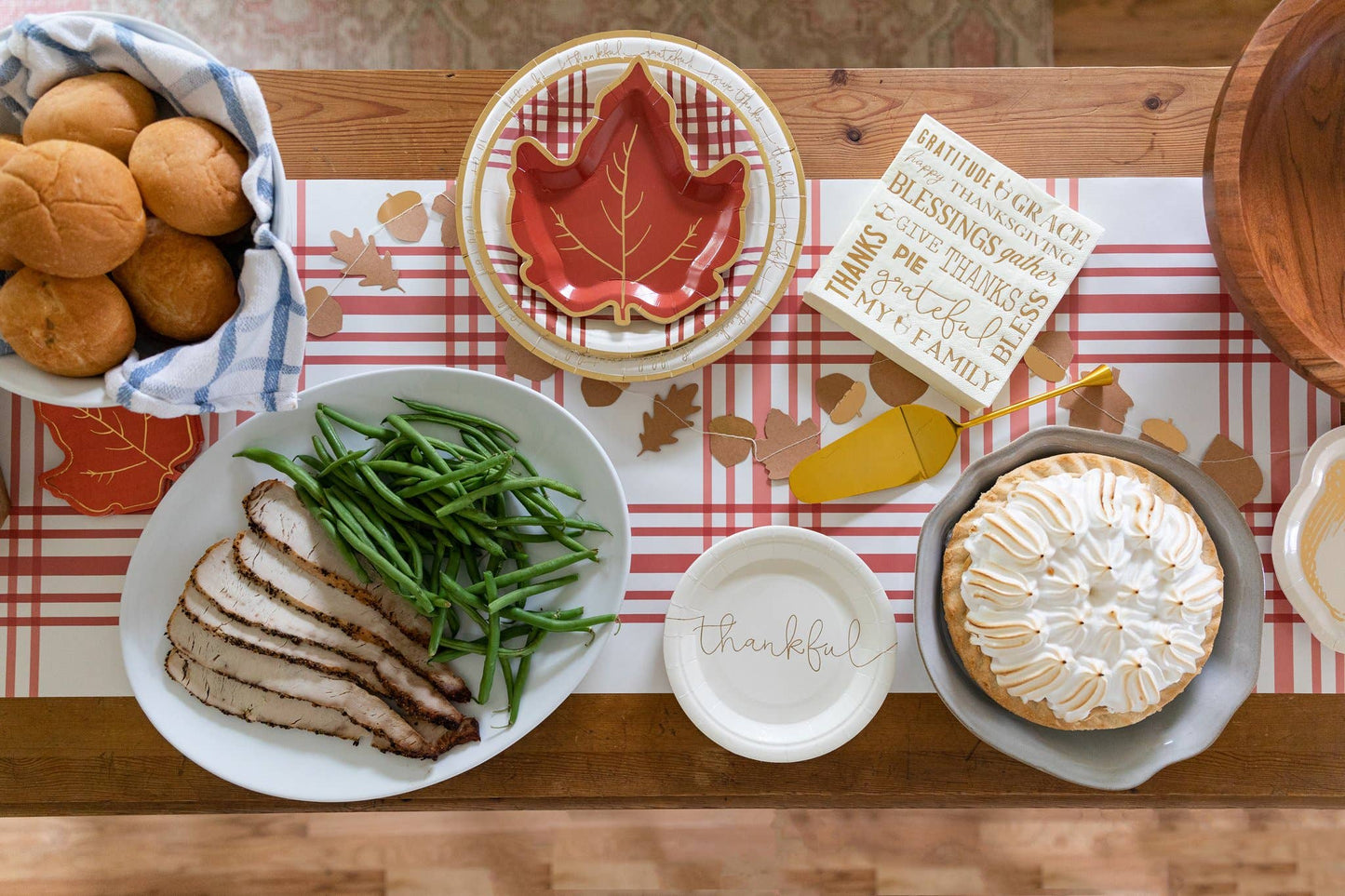 Harvest Words Charger 11" Plate - Thanksgiving