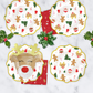 Classic Christmas Icon Plates (Set of 8)