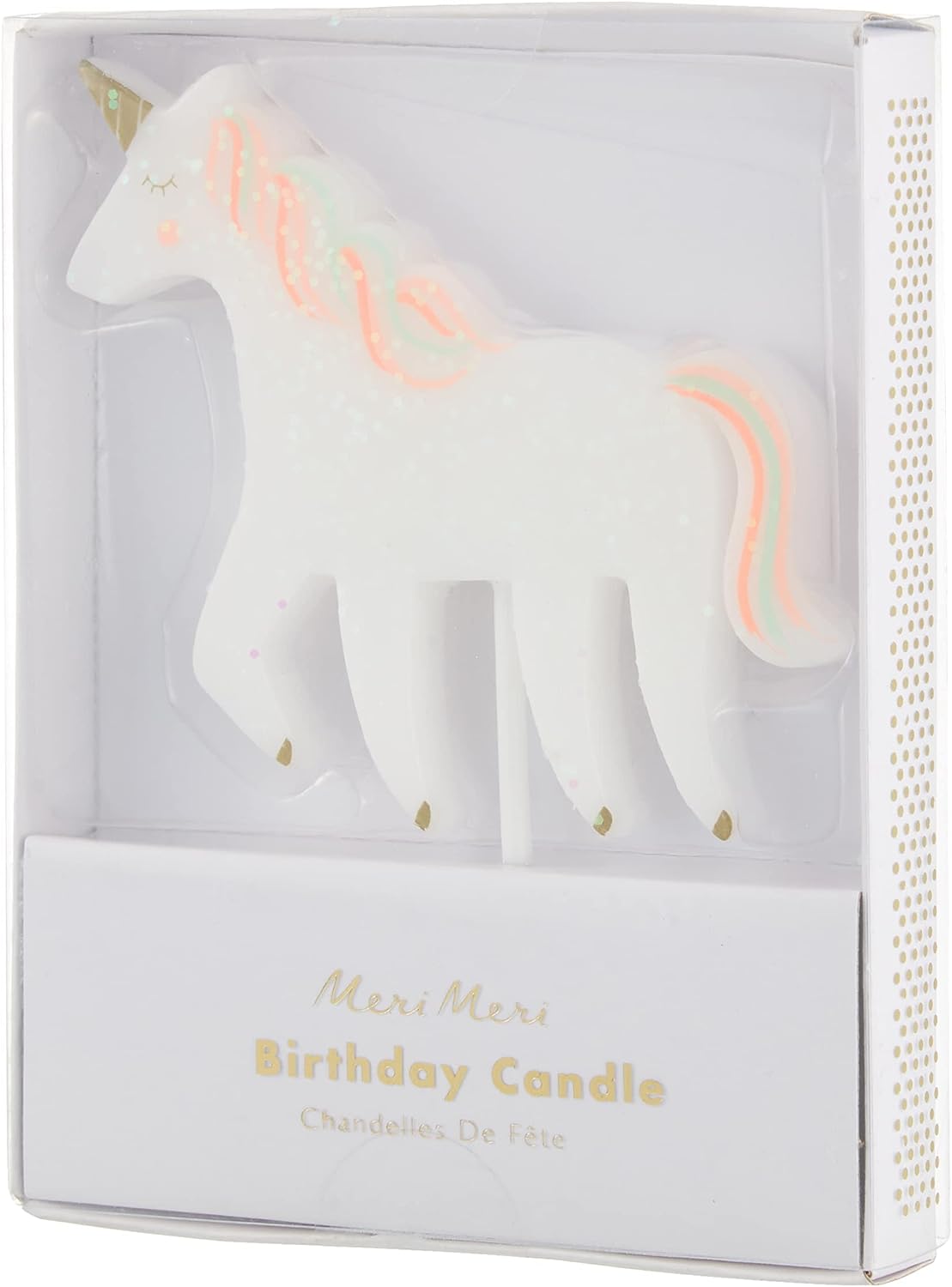 Unicorn Glitter Candle