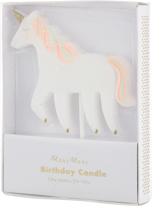 Unicorn Glitter Candle