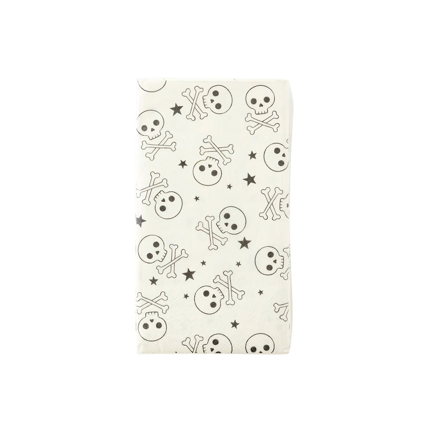 CROSS BONES DINNER NAPKINS