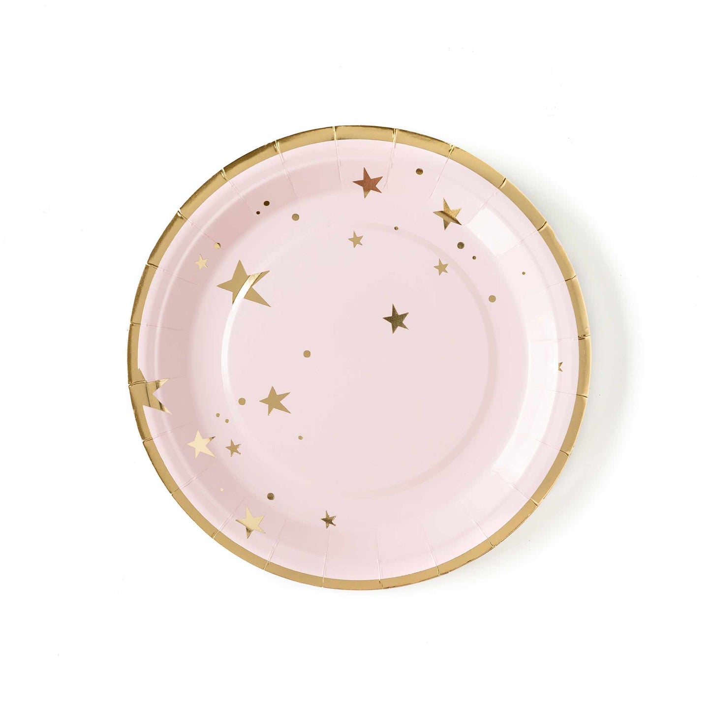 Baby Pink Star Plates