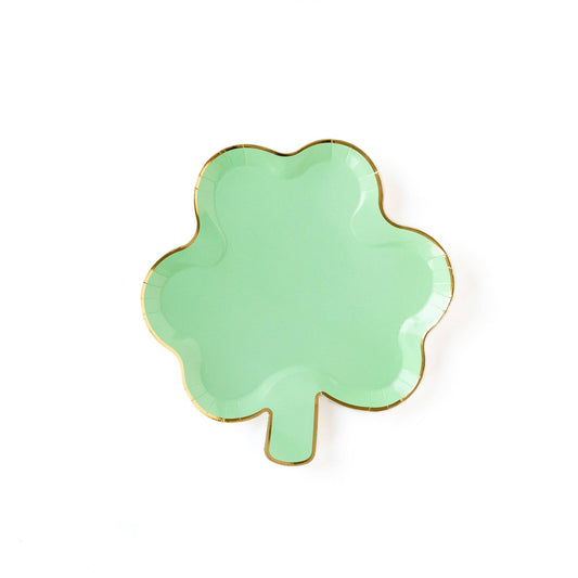 Pastel Clover Shaped Plate