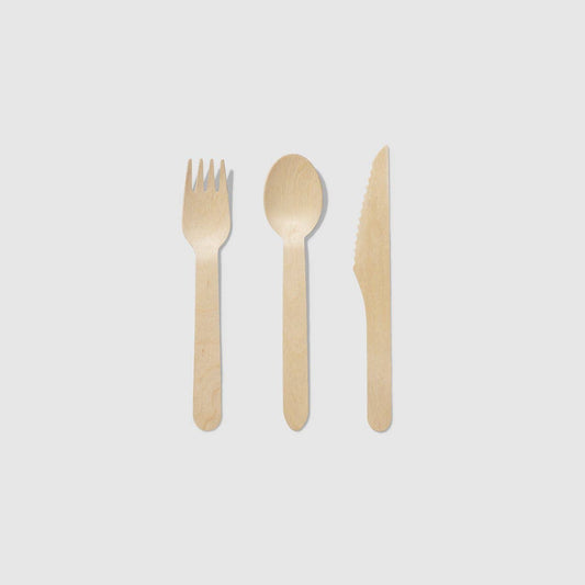 Wooden Cutlery Set