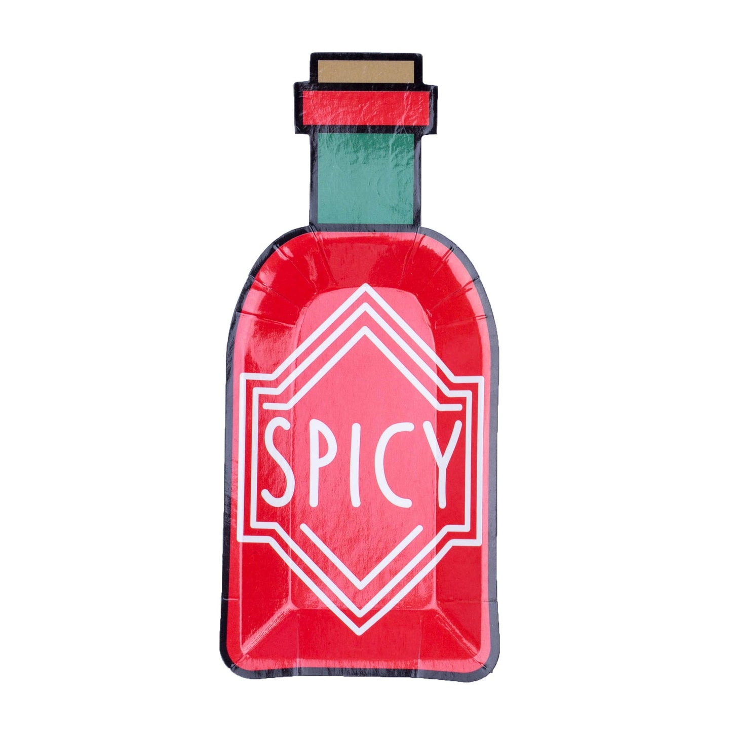 Spicy Bottle Canapé Plates