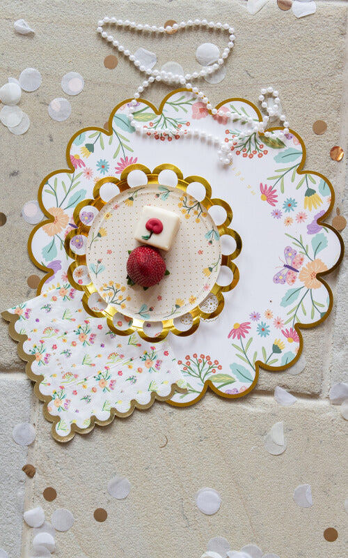 Tea Party Dessert Plates