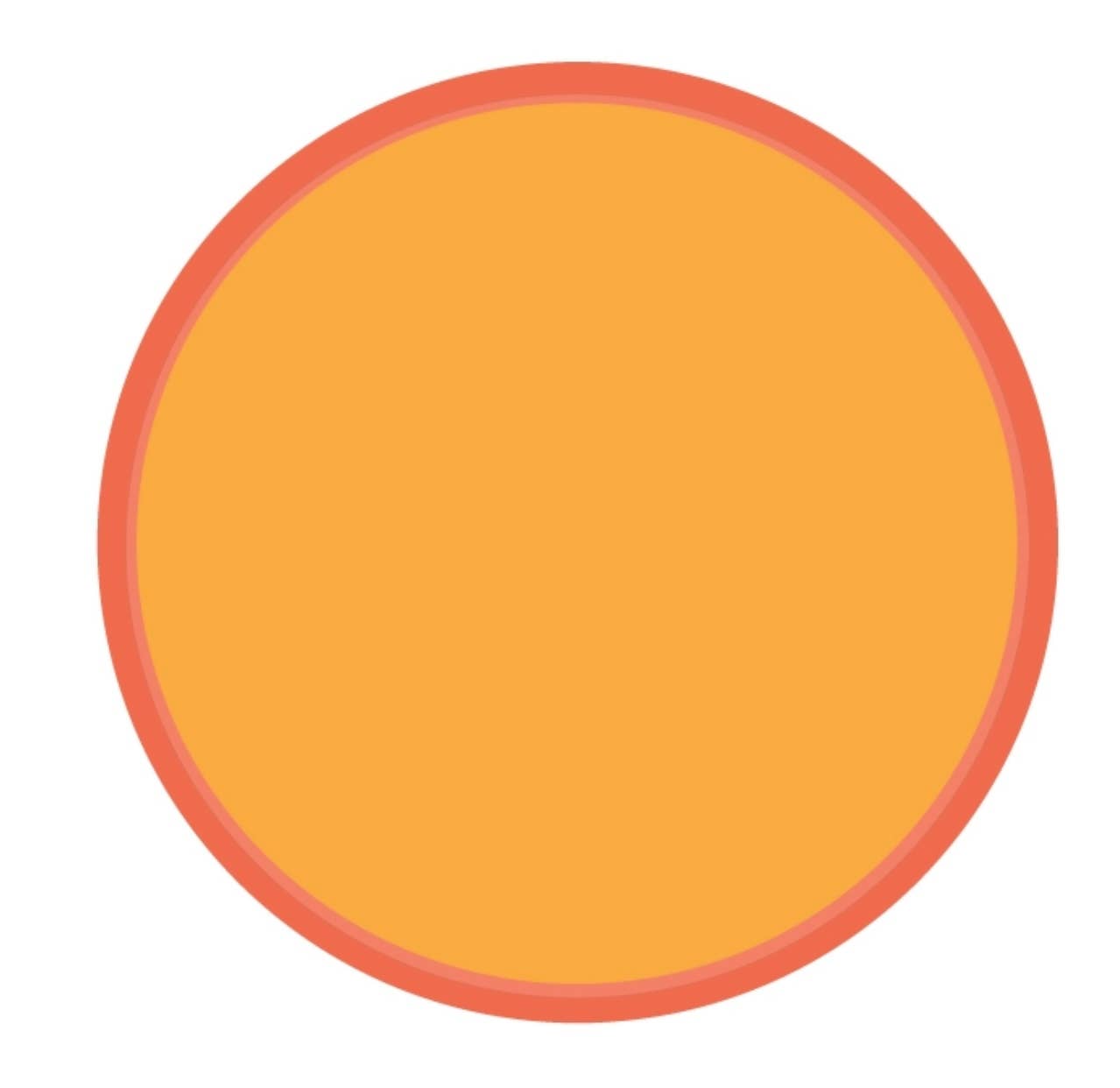 Orange and tangerine color blocked paper plates