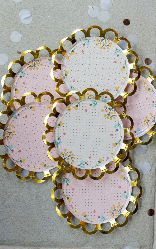 Tea Party Dessert Plates