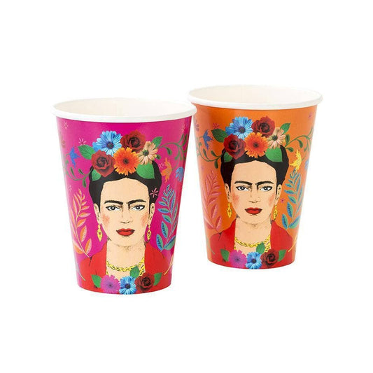 Boho Frida Kahlo Party Cups