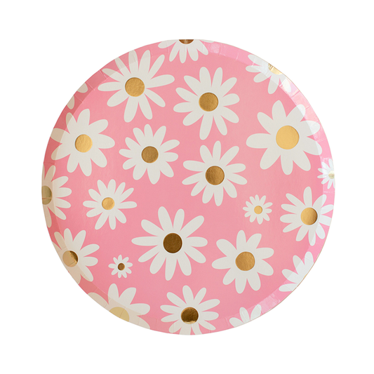 Peace & Love Daisy Dinner Plates