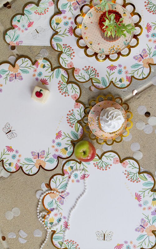 Tea Party Paper Placemats