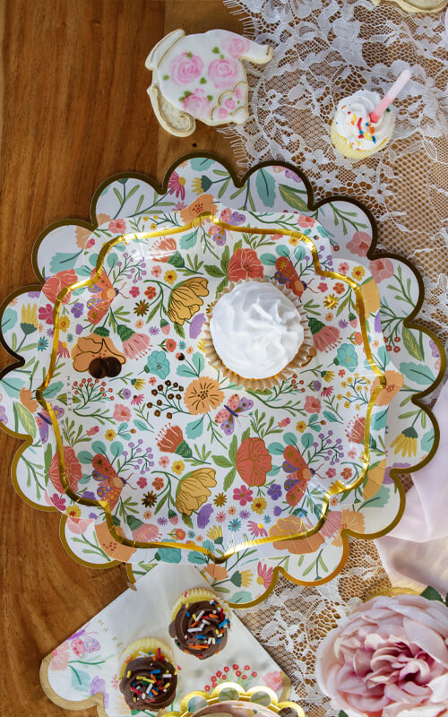 Tea Party Dinner Plates