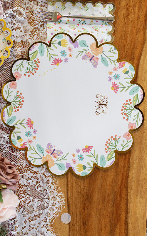 Tea Party Paper Placemats