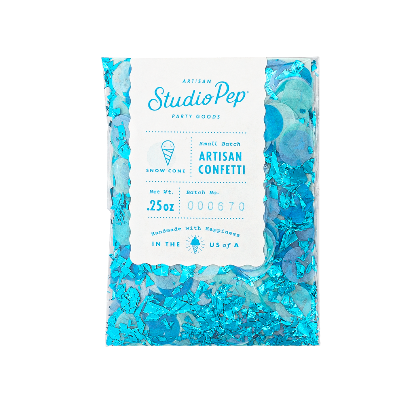 Snow Cone Artisan Confetti