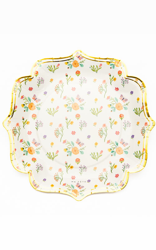 Tea Party Dinner Plates