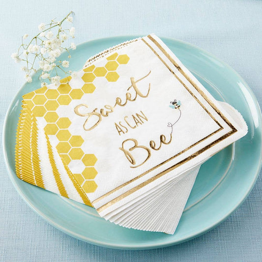 Sweet as Can Bee Paper Napkins