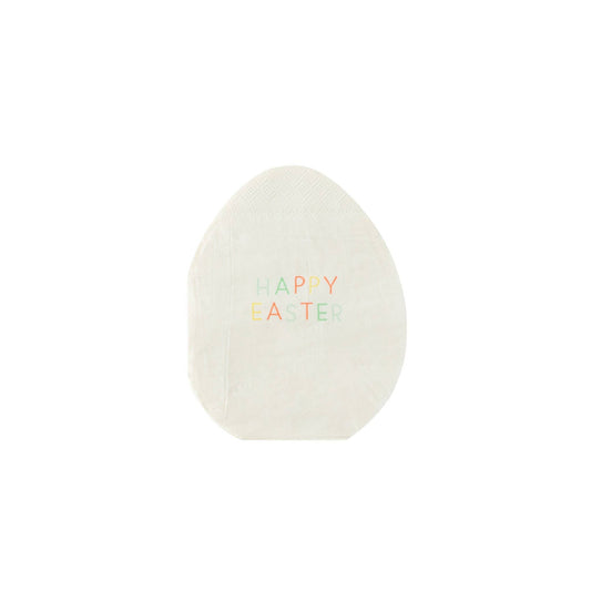 Easter Egg Shaped Napkin