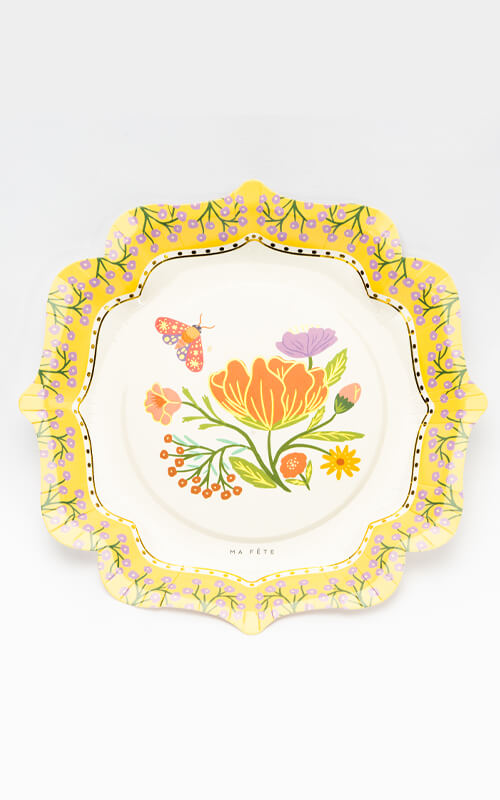 Tea Party Dinner Plates