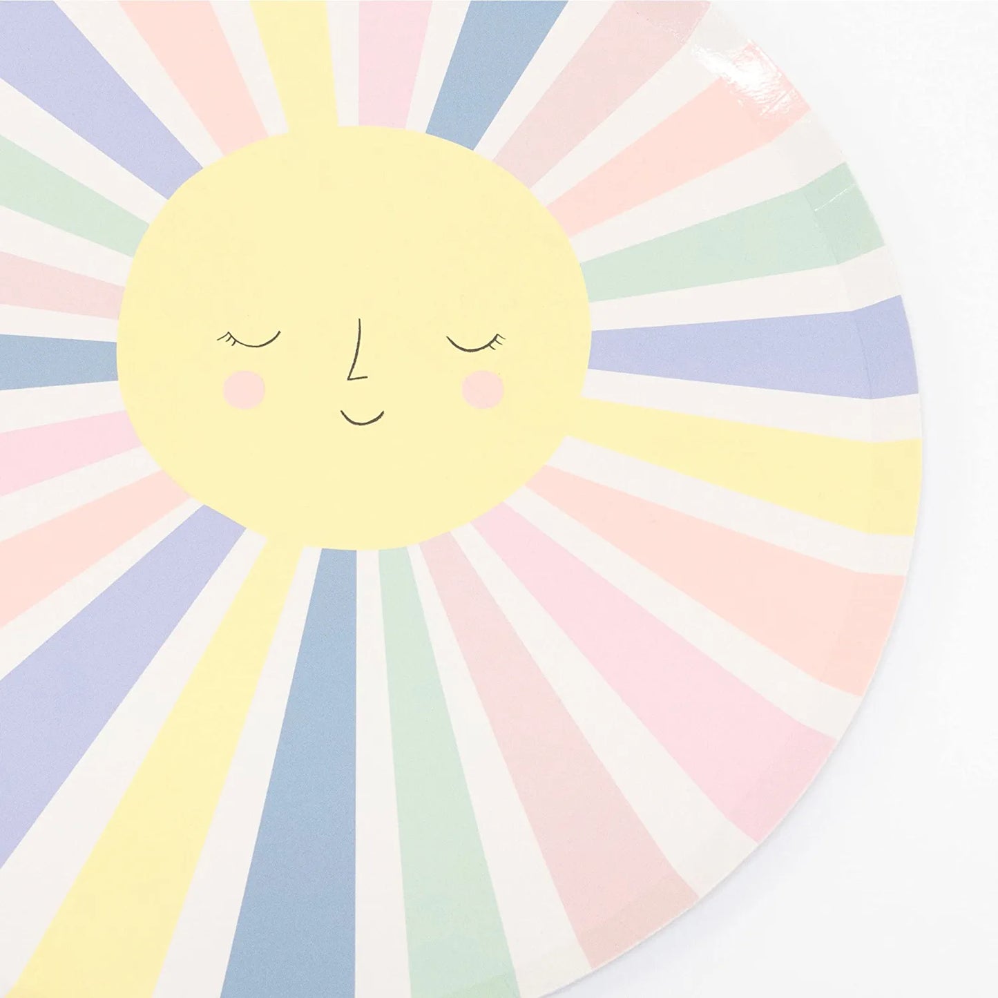 Rainbow Sun Dinner Plates