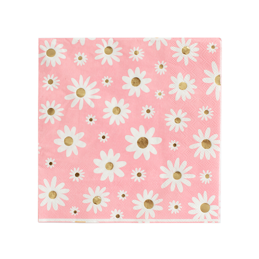 Peace & Love Daisy Large Napkins