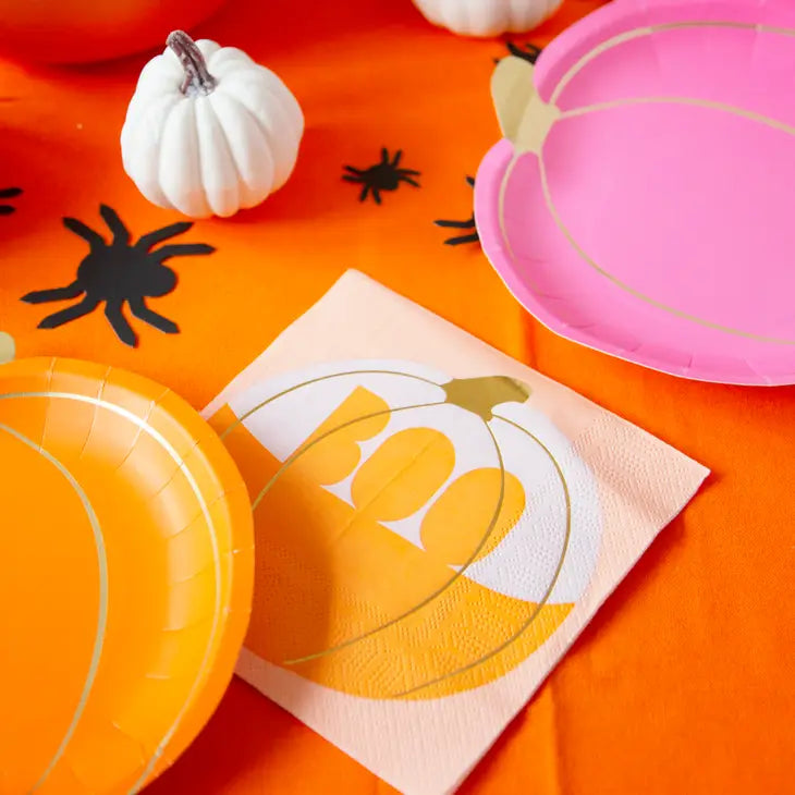 Halloween Pumpkin Napkins - 16 Pack