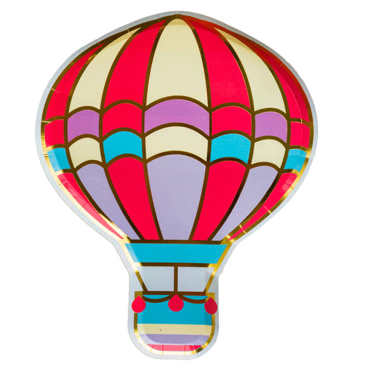 Up, Up & Away, Die-Cut Dinner Plate