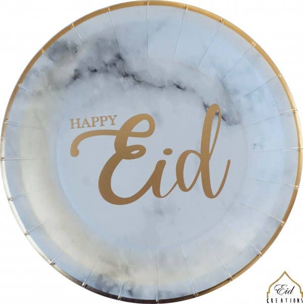 8 Marble Eid Desserts Plates