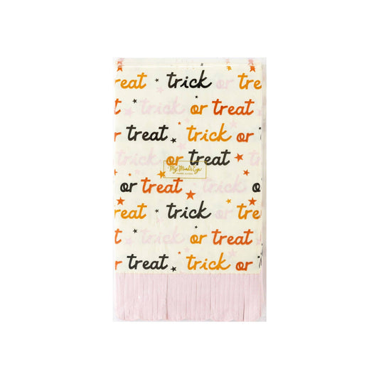 Hey Pumpkin Trick or Treat Paper Dinner Napkin