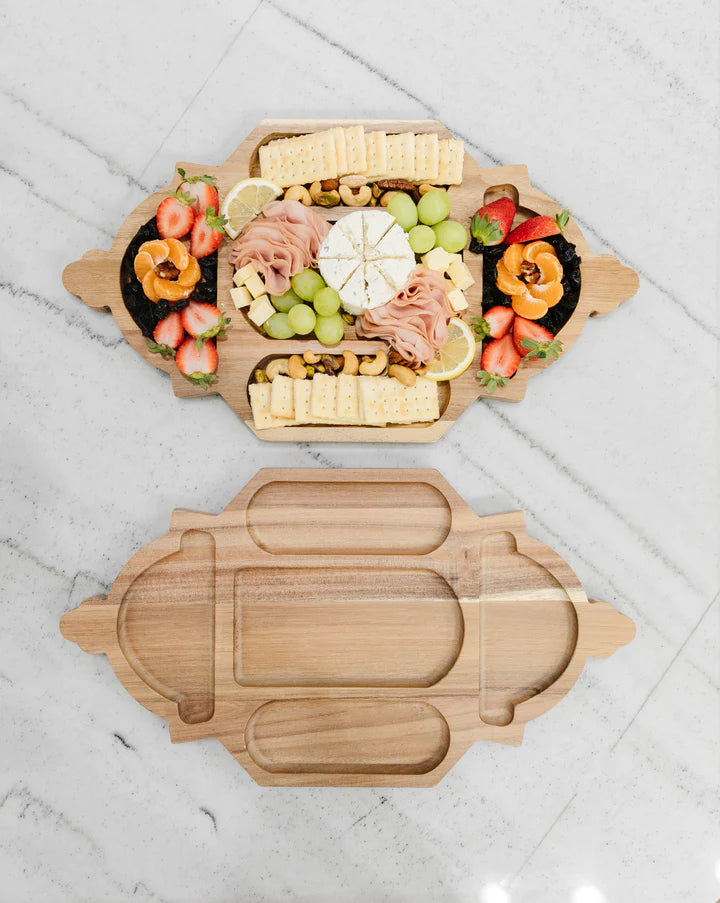 Wooden Lantern Serving Tray