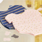 Gold Foiled Pink And Navy Baby Grow Gender Reveal Party Napkins