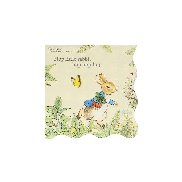 Peter Rabbit In The Garden Small Napkins