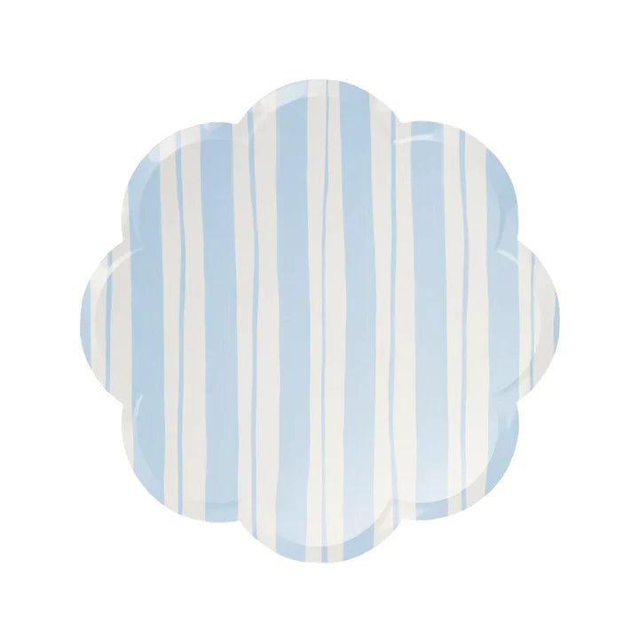 Ticking Stripe Dinner Plates