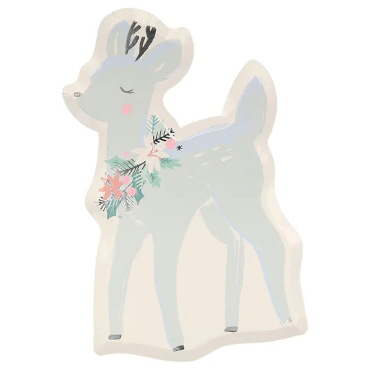 Pastel Deer Plates