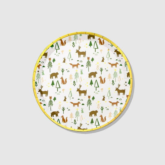 Woodland Wonders Large Paper Party Plates