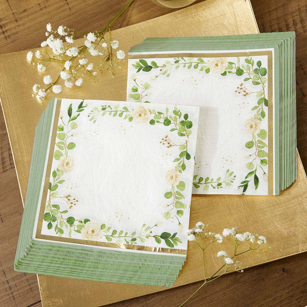 Botanical Garden 2 Ply Paper Napkins (Set of 30)