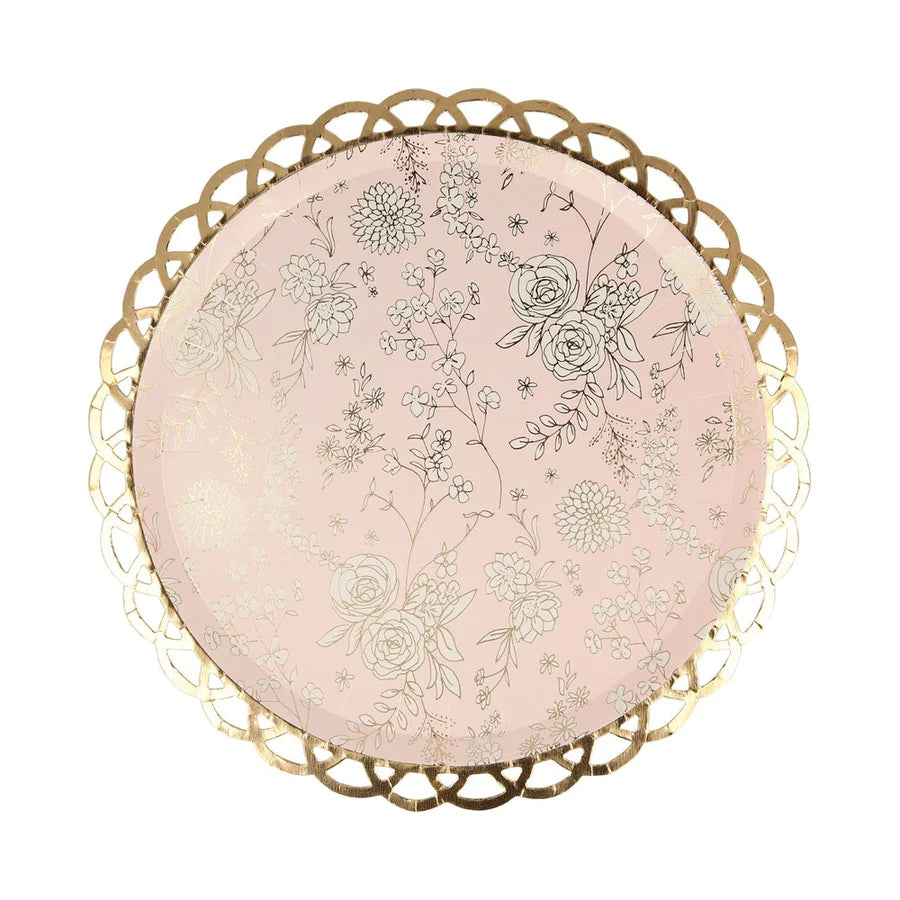 English Garden Lace Side Plates