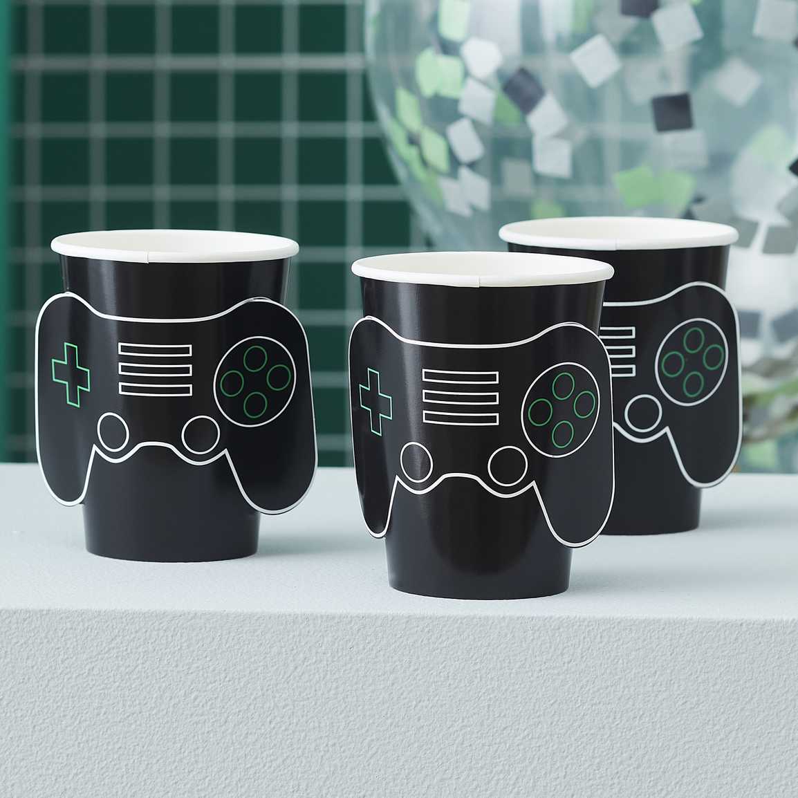 Pop Out Controller Paper Cups