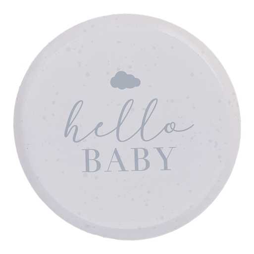 Hello Baby Neutral Baby Shower Plates