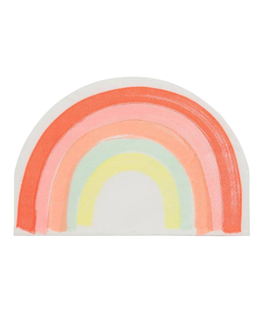 Neon Rainbow Napkins