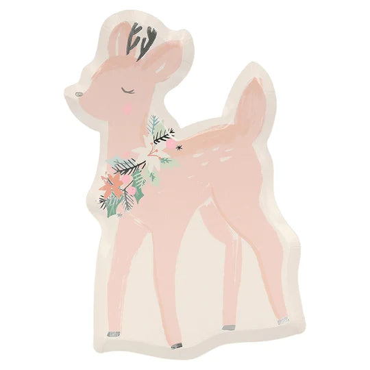 Pastel Deer Plates