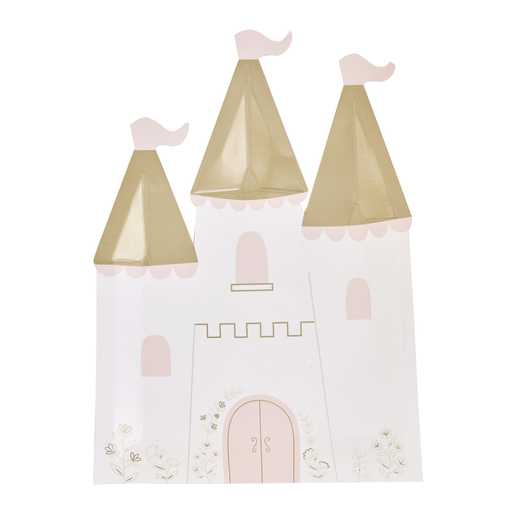 Princess Castle Paper Party Plates