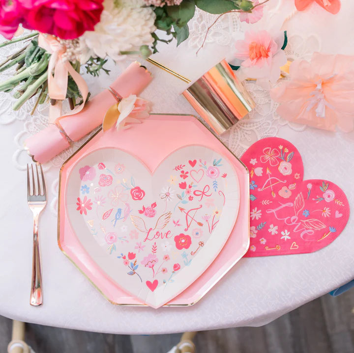 Valentine Heart Die Cut Plates