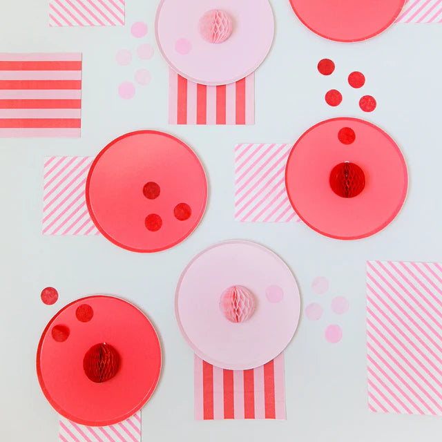 9in Plates - Pretty in Pink Set