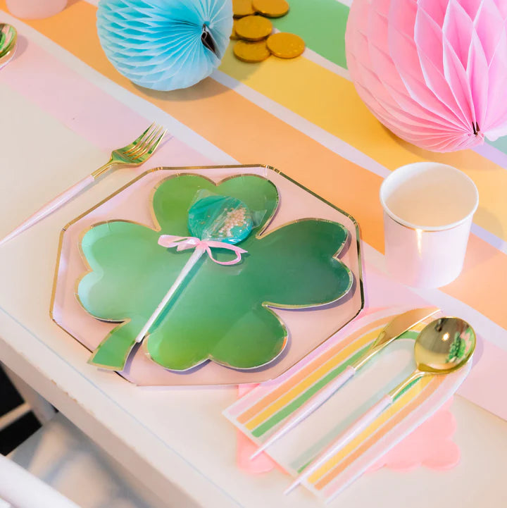 Clover Leaf Plates