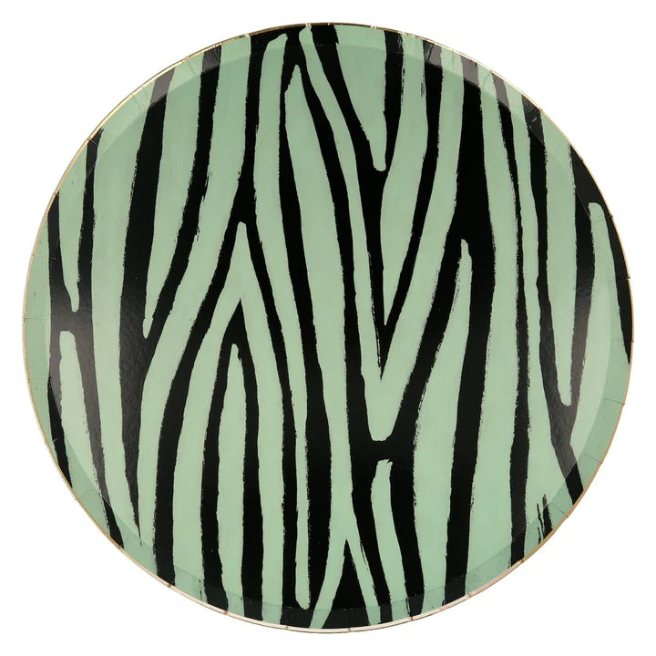 Safari Animal Print Plates