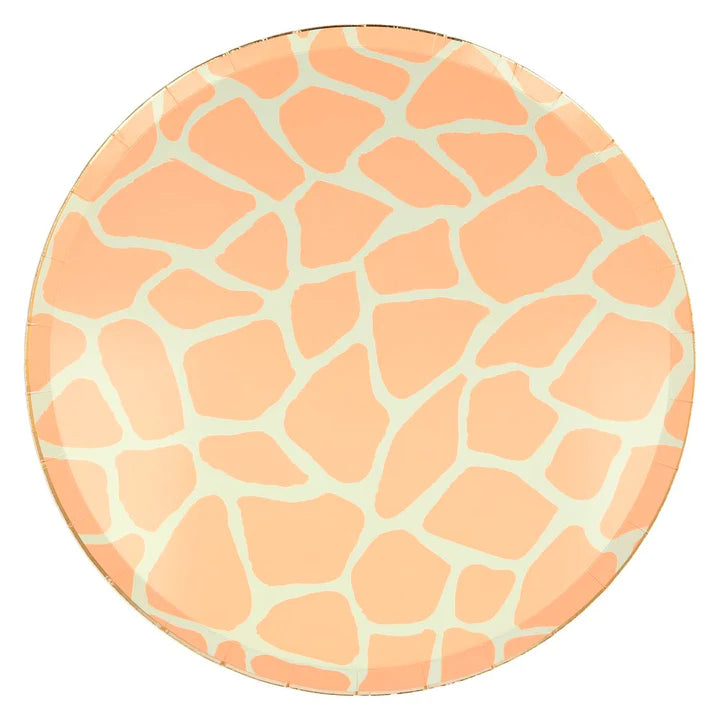 Safari Animal Print Plates