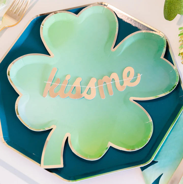 Clover Leaf Plates