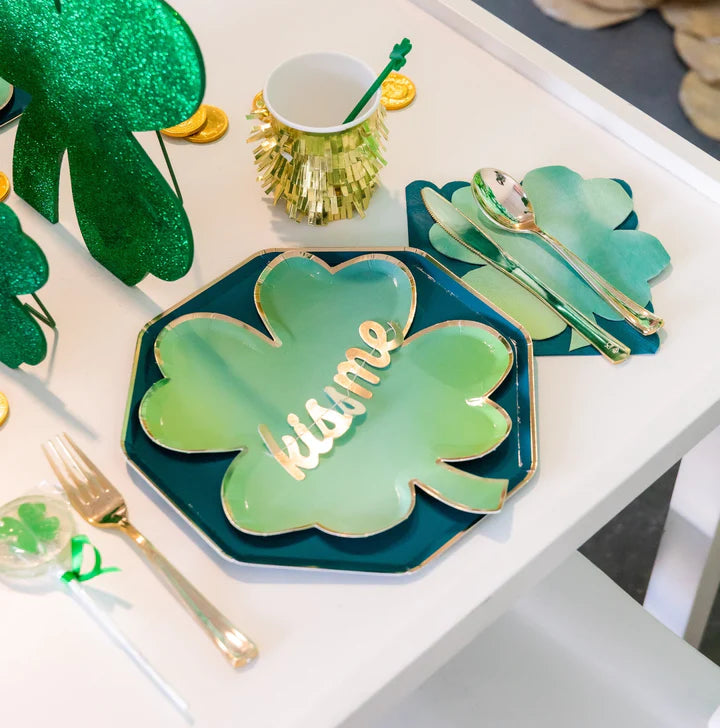 Clover Leaf Plates